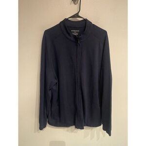 Mizzen+Main Men's XXL Proflex Full Zip Jacket 10W-0544 Navy Heather